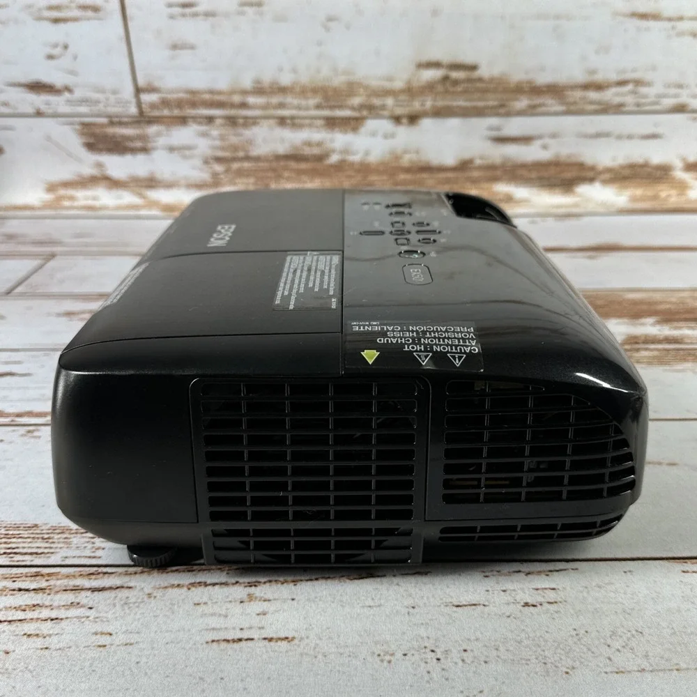 Epson H284A EX50 Multimedia 3LCD Projector BLK No Power Cord Used